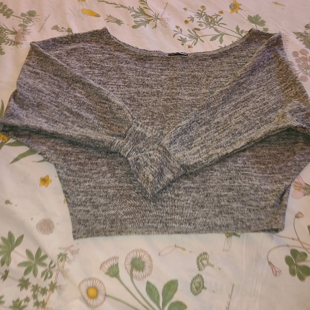 Off the shoulder sweater